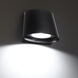 Mod LED 5.25 inch Black Outdoor Wall Light, dweLED