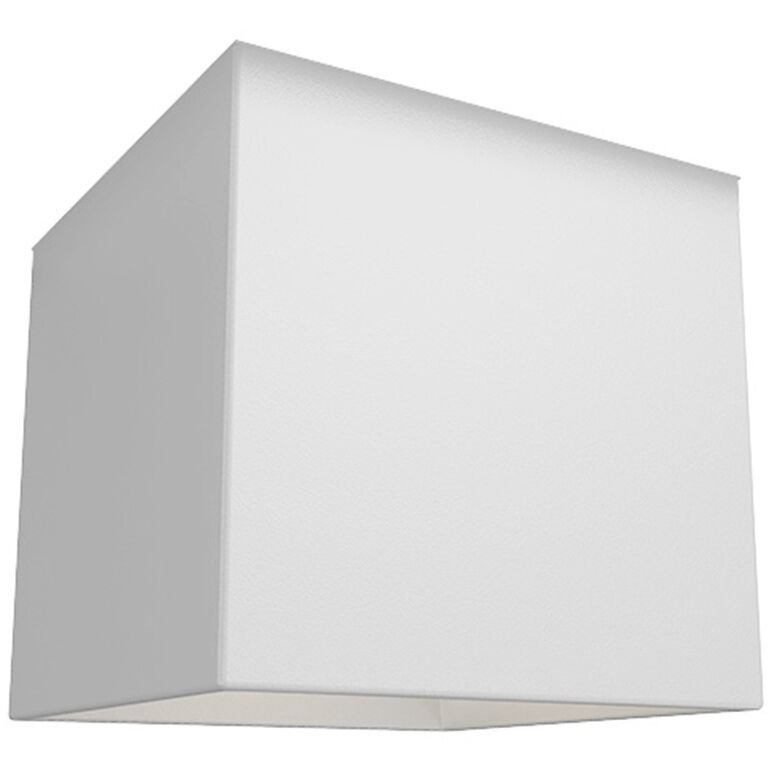 Downtown LED 3.5 inch White Outdoor Flush Mount in 3000K, dweLED