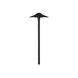 Canopy 12 6.5 watt Black Path Lighting in 2700K, Path and Area Light, WAC Landscape