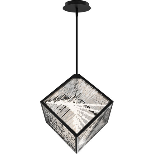 Dyce LED 14.13 inch Black Pendant Ceiling Light, dweLED
