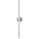 Bastone LED 36 inch Brushed Nickel Bath Vanity & Wall Light in 3000K, dweLED