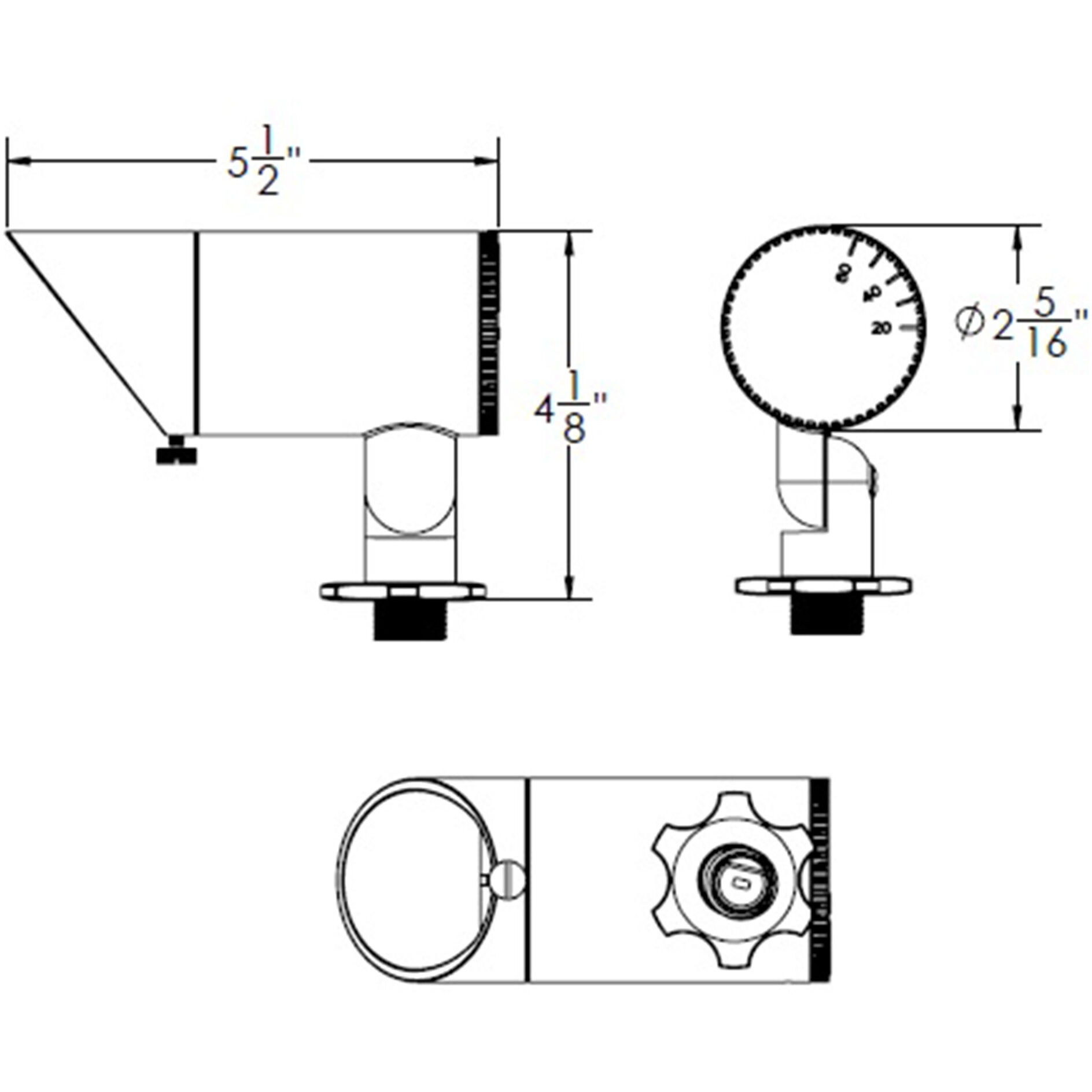 InterBeam 15 6.00 watt Black Accent Lighting in 2700K, WAC Limited