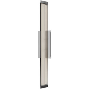 Boulevard LED 24 inch Brushed Nickel Bath Vanity & Wall Light in 3000K, dweLED