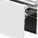 Ventrix 48 White Track Systems Ceiling Light