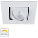 Ocularc LED White Recessed Lighting in Spot, Warm Dim