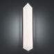 Corte LED 24 inch Black Outdoor Wall Light in 4000K, dweLED