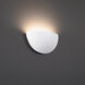 Collette Wall Sconce Wall Light in 3000K, White, dweLED