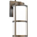 Lantern LED 14 inch Bronze Outdoor Wall Lighting, WAC Limited