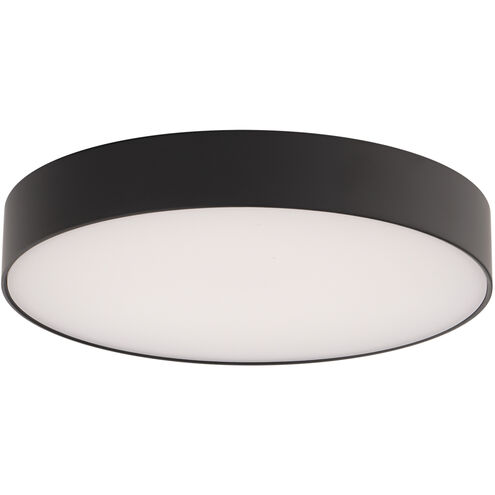 WAC Lighting FM-240505-9CS-BK Edgeless Round LED 5 inch Black Flush ...