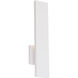 Stag LED 2.5 inch White Outdoor Wall Light in 4000K, dweLED