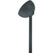 Tyler Matte Black Slope Ceiling Kit, Smart Fan