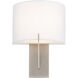 Fitzgerald Wall Sconce Wall Light in 3000K, Black, dweLED
