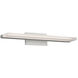 Level LED 19 inch Brushed Aluminum Bath Vanity & Wall Light, dweLED