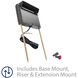 Tyler 12 6 watt Black Path Lighting in 2700K, Path and Area Light, WAC Landscape