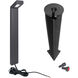 Slope 12 2.9 watt Black Path and Area Light in 2700K Warm LED, WAC Landscape