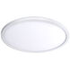 Round LED 11 inch White Flush Mount Ceiling Light in 3500K, WAC Limited