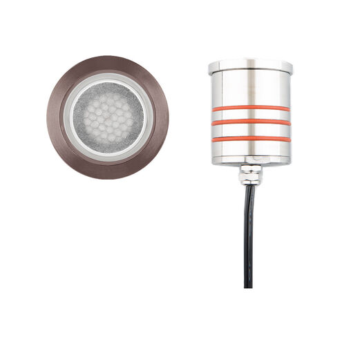 Tyler 12 4 watt Stainless Steel Coated in Bronze Path Lighting in 3000K, Bronzed Stainless Steel, WAC Landscape