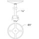 Ventrix Black Track Component Ceiling Light