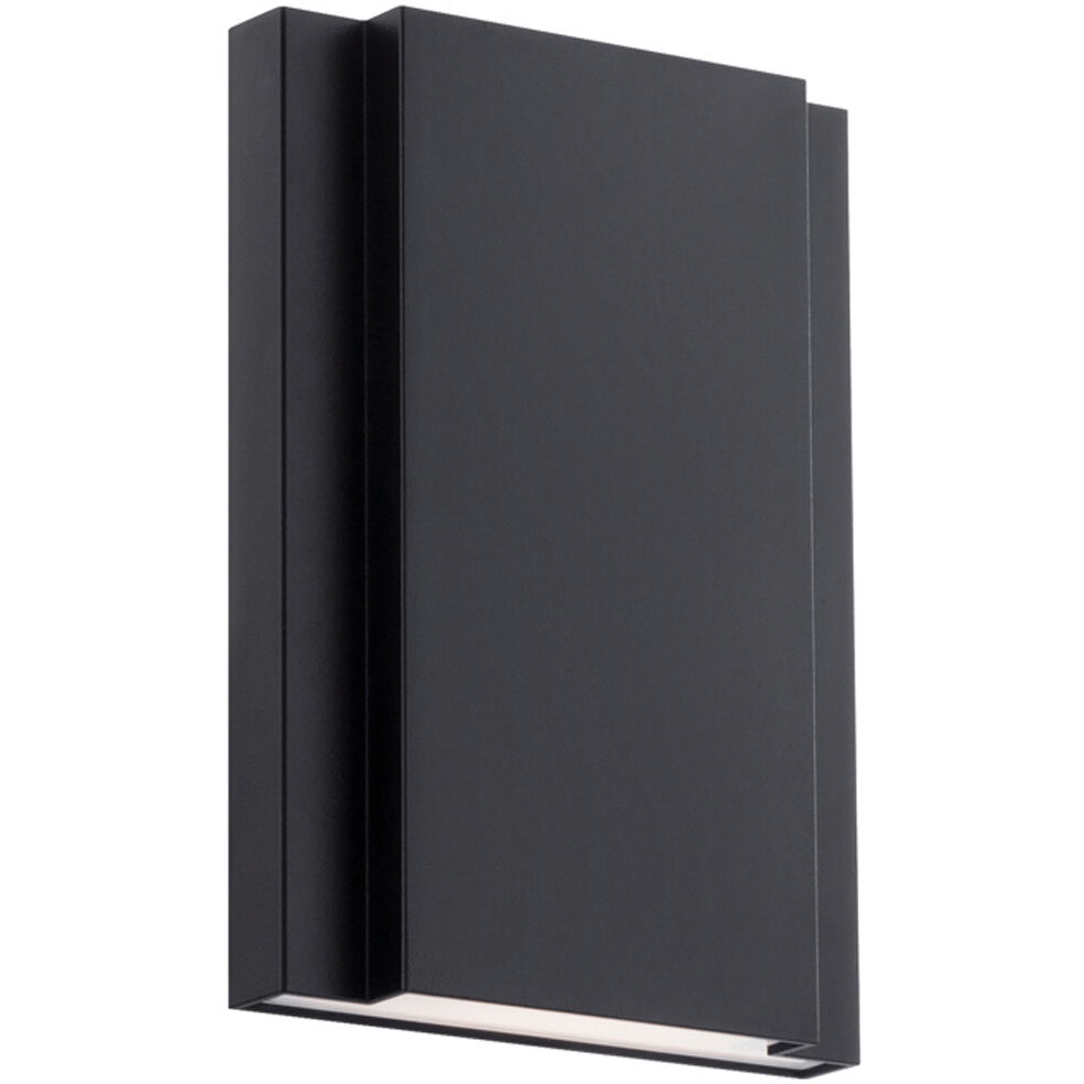 Layne Wall Sconce Wall Light in 2700K, Black, dweLED