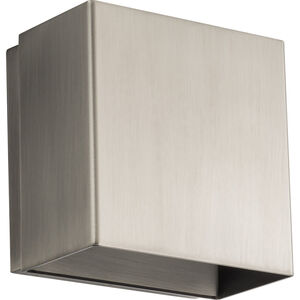 Boxi Wall Sconce Wall Light in 3000K, Brushed Nickel, dweLED