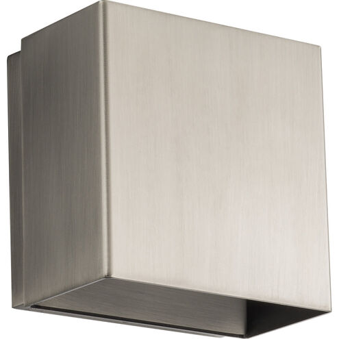 Boxi Wall Sconce Wall Light in 3000K, Brushed Nickel, dweLED
