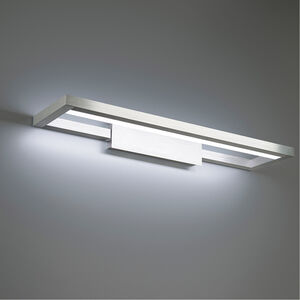 View LED 20 inch Brushed Aluminum Bath Vanity & Wall Light in 3500K, 20in, dweLED