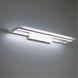 View LED 20 inch Brushed Aluminum Bath Vanity & Wall Light in 3500K, dweLED