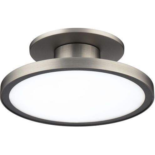 Twist-N-Lite LED 8 inch Brushed Nickel Semi-Flush Mount Ceiling Light