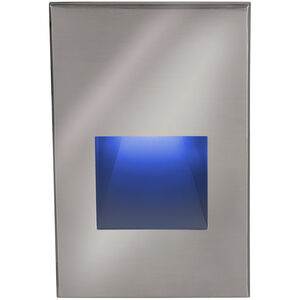 Tyler 120 3.80 watt Stainless Steel Step and Wall Lighting in Blue, WAC Lighting