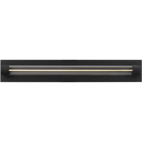 Jedi 1 Light 20 inch Black Bath Vanity Light Wall Light