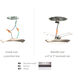 Disc LED 5.9 inch Bronze Flush Mount Ceiling Light
