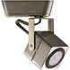 Low Volt 1 Light 120 Brushed Nickel Track Head Ceiling Light