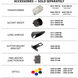 Tyler Black 35 watt LED Spot and Flood Lighting in 3000K, Low Voltage Accent Light, WAC Landscape