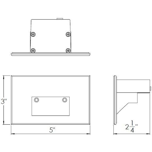 Colorscaping 12 5.00 watt Black Step and Wall Lighting, Colorscaping