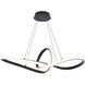 Vornado LED 14 inch Black Pendant Ceiling Light, dweLED