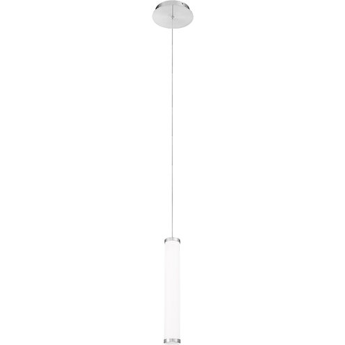 Flare LED 2.44 inch Brushed Nickel Linear Pendant Ceiling Light in 13in, dweLED