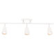 Solo 3 Light 120 White Track Lighting Ceiling Light