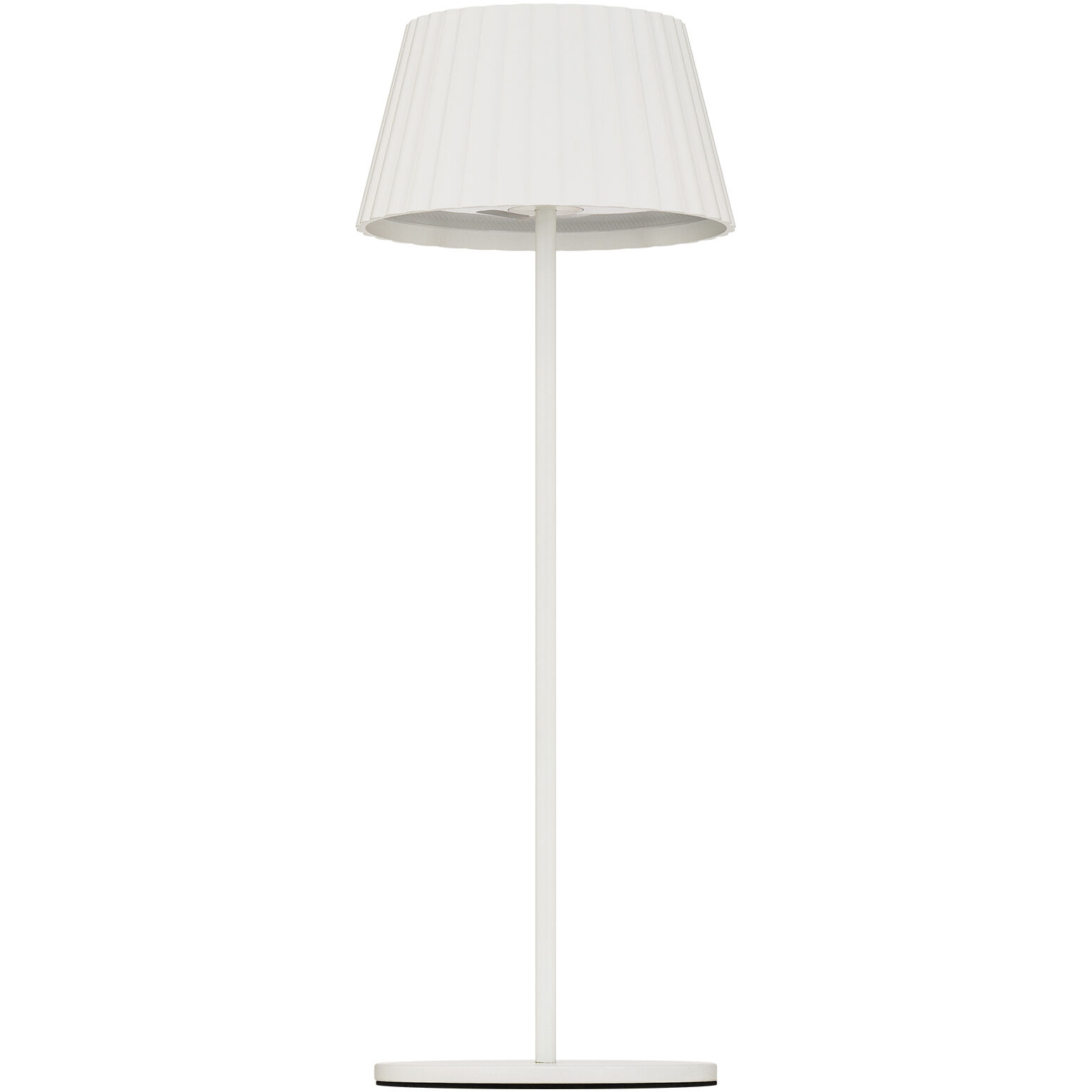 Pleat 14.75 inch 2.00 watt White Rechargeable Table Lamp Portable Light, WAC Limited