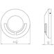 Tyler 12 2.8 watt Stainless Steel Path Lighting in 3000K, WAC Landscape