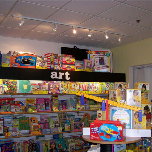 TK-763 1 Light 120 White H Track Fixture Ceiling Light