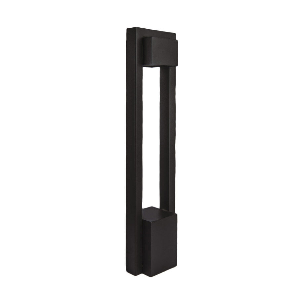 Archetype 277 13.2 watt Black On Aluminum Bollards in 3000K