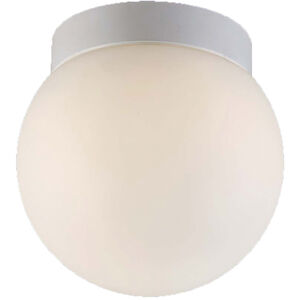 Niveous LED 6 inch White Flush Mount Ceiling Light in 2700K, 6in, dweLED 