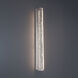 Skate LED 4.5 inch Brushed Nickel Bath Vanity & Wall Light in 3500K, dweLED