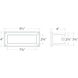 Endurance 120 5.5 watt Graphite Brick Light