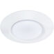 I Can't Believe It's Not Recessed LED 7.5 inch White Flush Mount Ceiling Light in 2700K