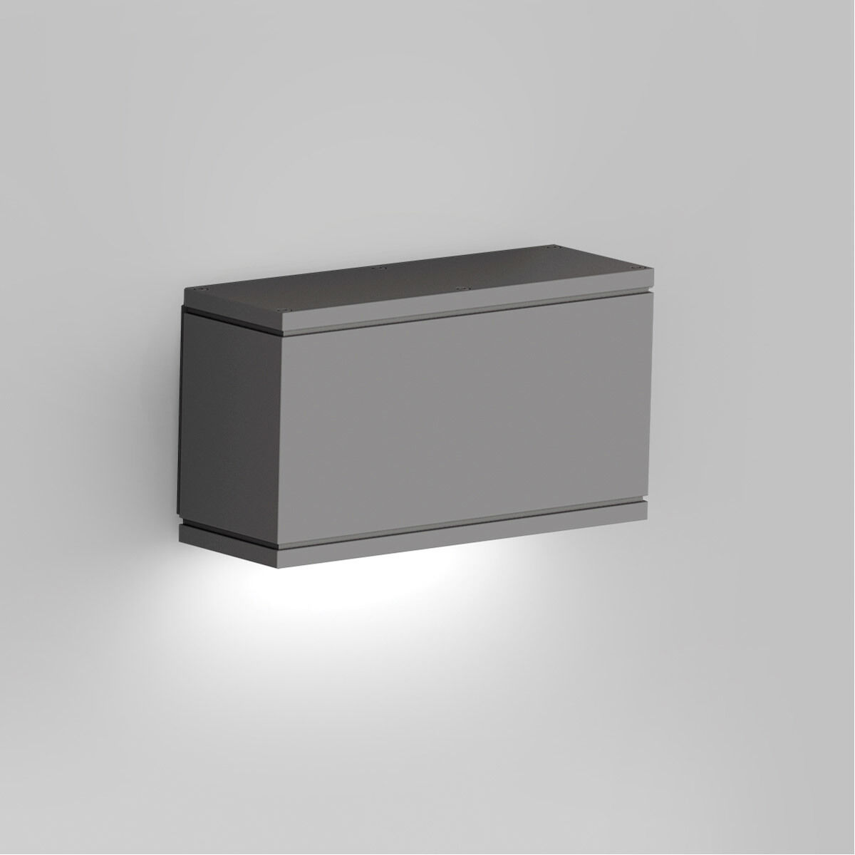 Rubix LED 5.37 inch Graphite Outdoor Wall Light