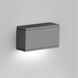Rubix LED 5.37 inch Graphite Outdoor Wall Light