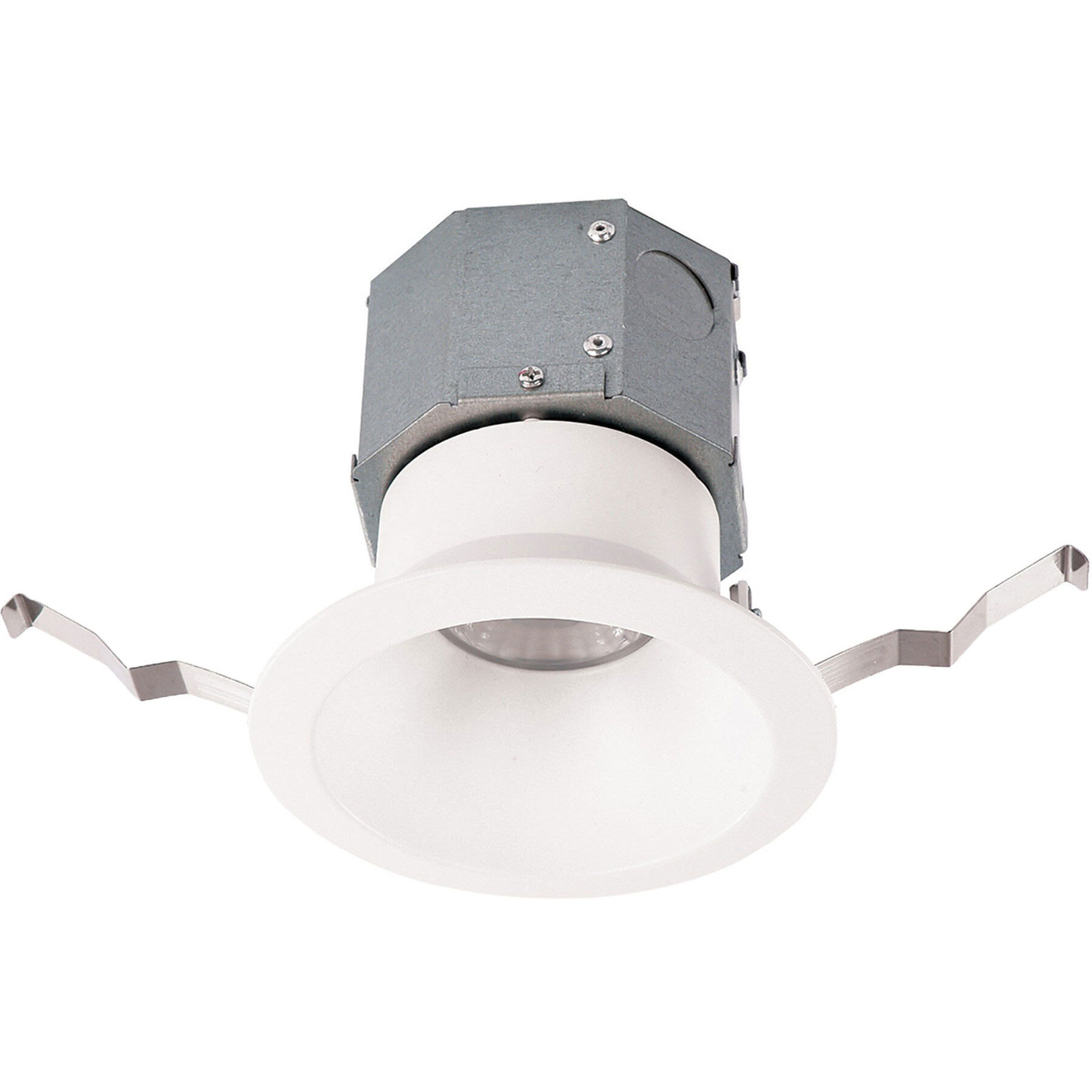 Pop-in LED White Complete Kit Recessed Lighting