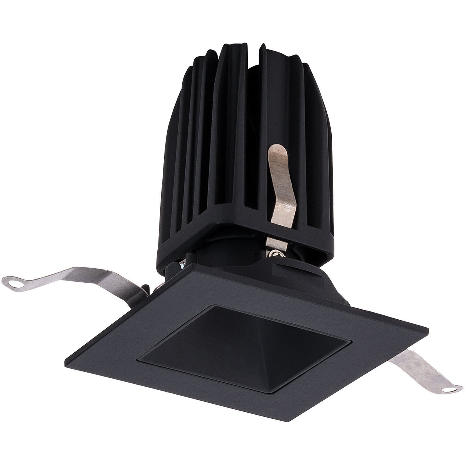 FQ Integrated LED Black Recessed Trim in 2700K, 2" LED