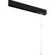 Ventrix 1 Light 48 Brushed Nickel Track Fixtures Ceiling Light